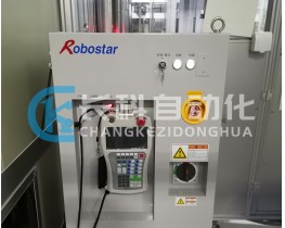 無塵車間現場檢修Robostar robot玻璃基闆搬運機器人