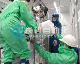安川潔淨室搬運機器人MCL165平衡缸故障檢測及更換